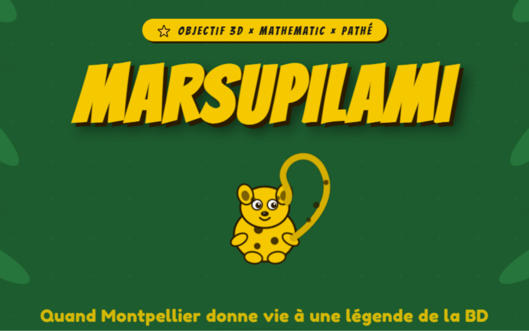 marsupilami - 4 anciens étudiants d'objectif 3d au générique